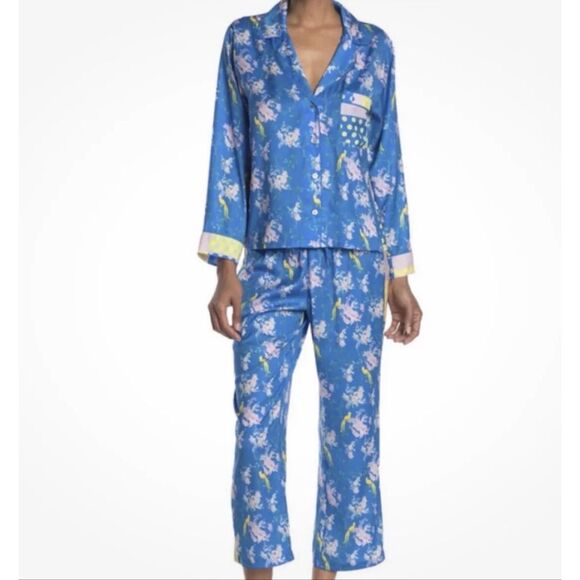 UGG Other - Ugg Satin Floral PJ Set | Blue in XL